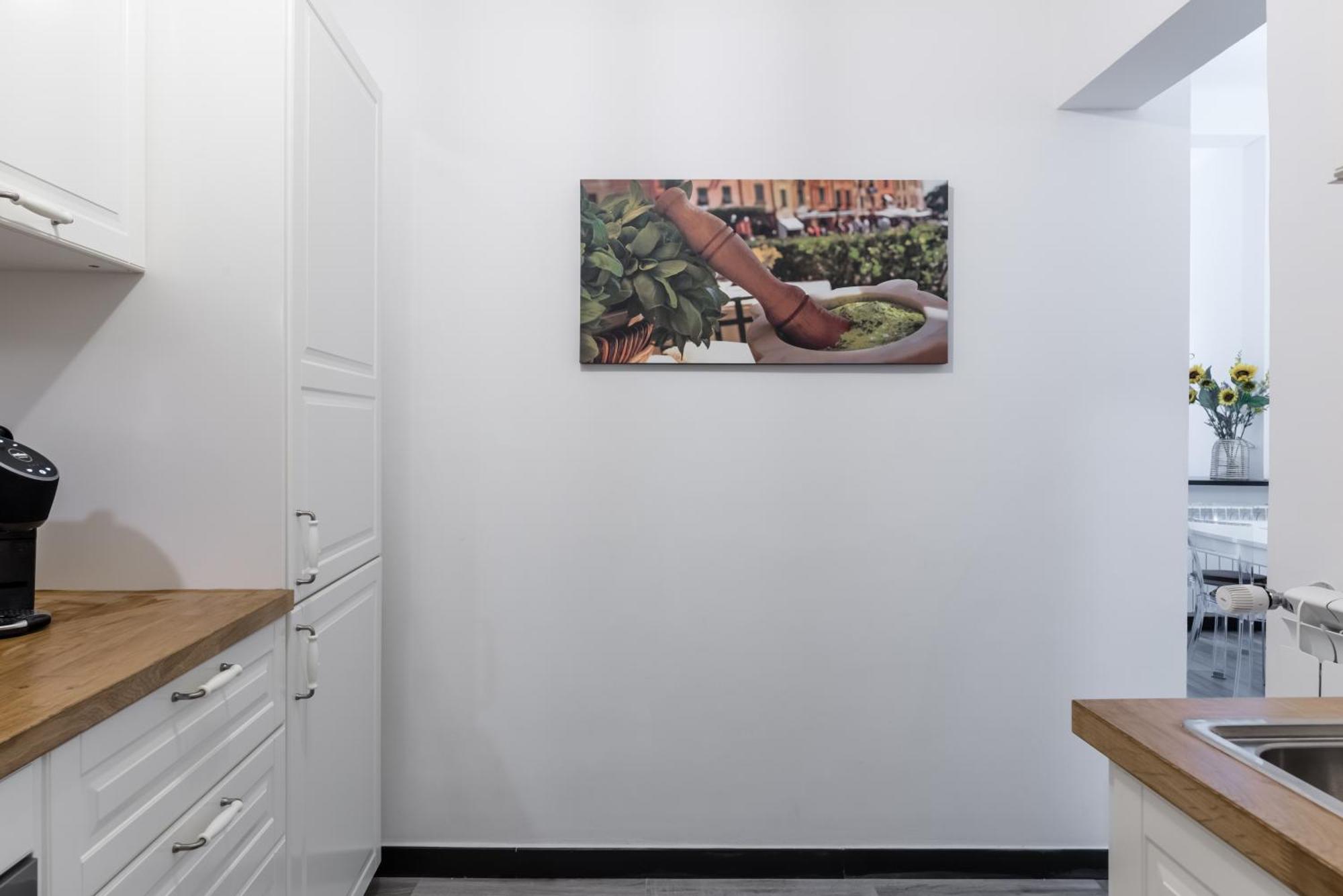 Acquario 5 Minuti, 1Br , Free A-C, Wifi & Netflix "City Center" By Tilo Genoa Bagian luar foto